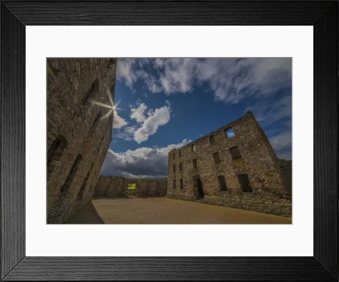 Framed Print : A view of Ruthven Barracks, Badenoch, Scotland, United Kingdom Framed Print : A view of Ruthven Barracks, Badenoch, Scotland, United Kingdom