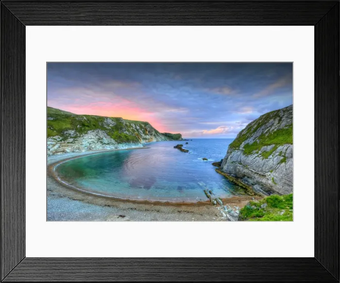 Framed Print : Man O War bay, on the Jurassic coastline of Dorset, England, United Kingdom Framed Print : Man O War bay, on the Jurassic coastline of Dorset, England, United Kingdom