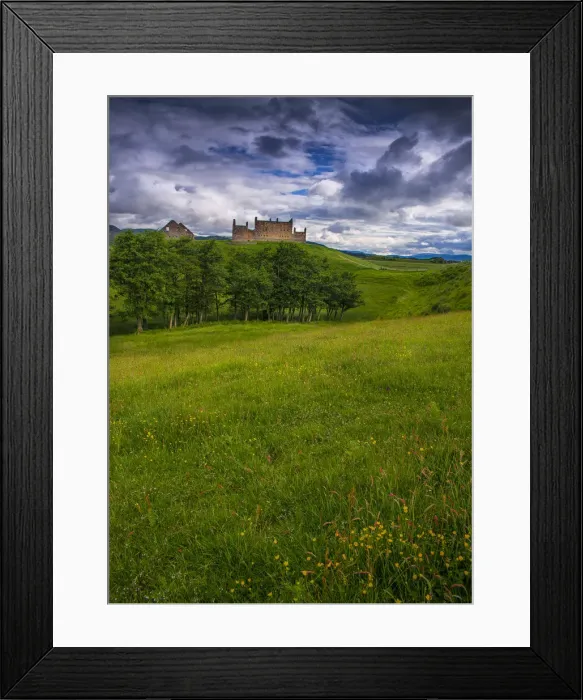 Framed Print : A view of Ruthven Barracks, Badenoch, Scotland, United Kingdom Framed Print : A view of Ruthven Barracks, Badenoch, Scotland, United Kingdom