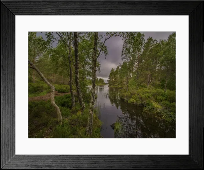 Framed Print : Loch Eilein, Scotland, United Kingdom