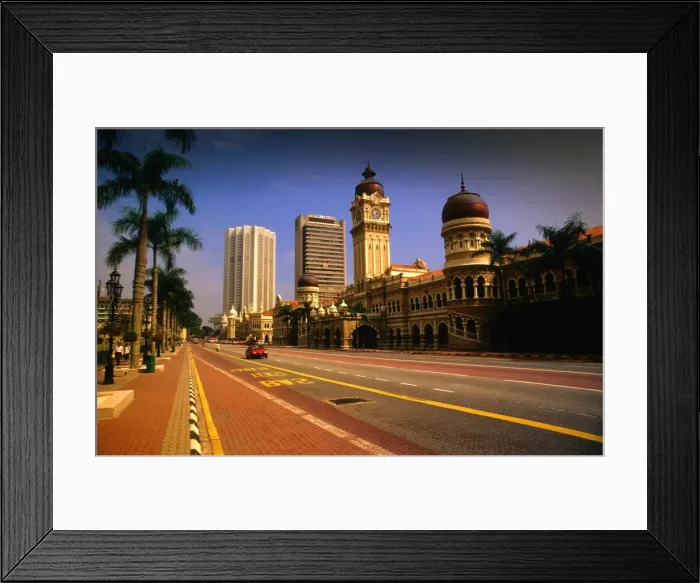 Framed Print : City view, Kuala Lumpur, Malaysia Framed Print : City view, Kuala Lumpur, Malaysia