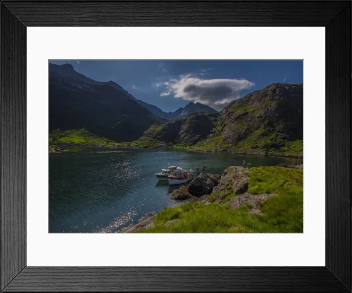Framed Print : Loch Coruisk, near Elgol, Isle of Skye, Scotland, the United Kingdom