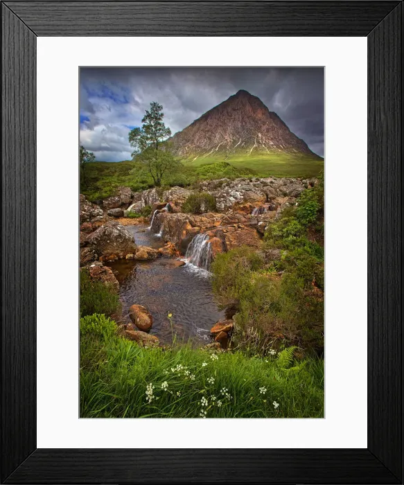 Framed Print : A view to Buachaille Etive More, highlands of Scotland Framed Print : A view to Buachaille Etive More, highlands of Scotland