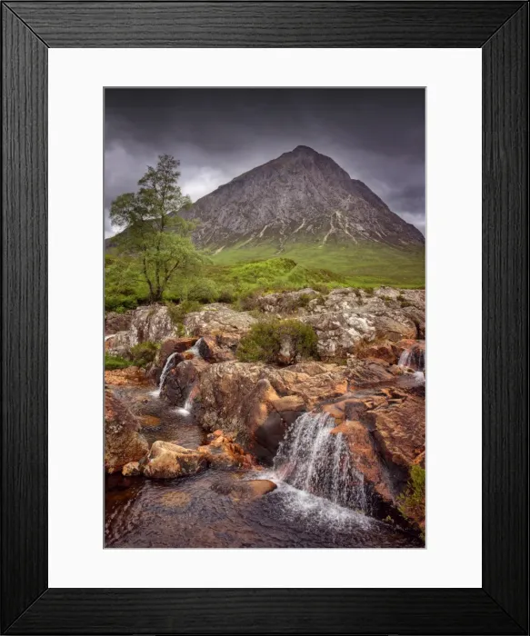 Framed Print : A view to Buachaille Etive More, highlands of Scotland