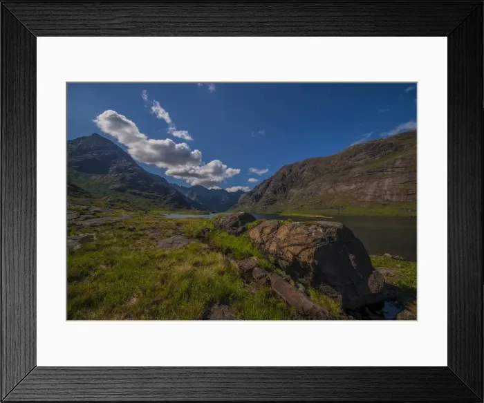 Framed Print : Loch Coruisk, near Elgol, Isle of Skye, Scotland, the United Kingdom