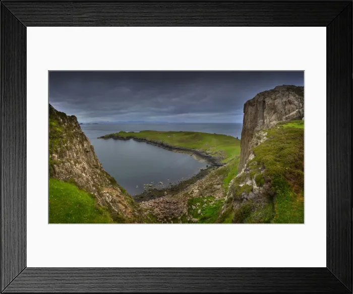 Framed Print : Tulm Bay and Loch Hunish, Isle of Skye, Inner Hebrides, Scotland