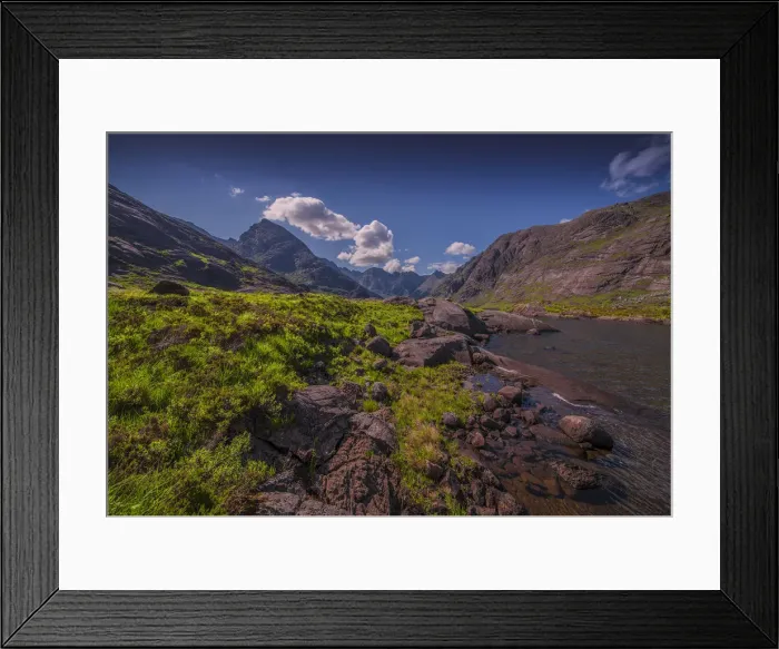 Framed Print : Loch Coruisk, near Elgol, Isle of Skye, Scotland, the United Kingdom Framed Print : Loch Coruisk, near Elgol, Isle of Skye, Scotland, the United Kingdom