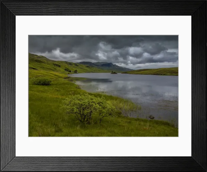 Framed Print : Loch Leathan, Isle of Skye, Scotland, the United Kingdom