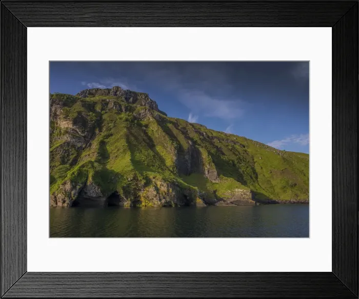 Framed Print : The coastline near Portree, Isle of Skye, Scotland, the United Kingdom