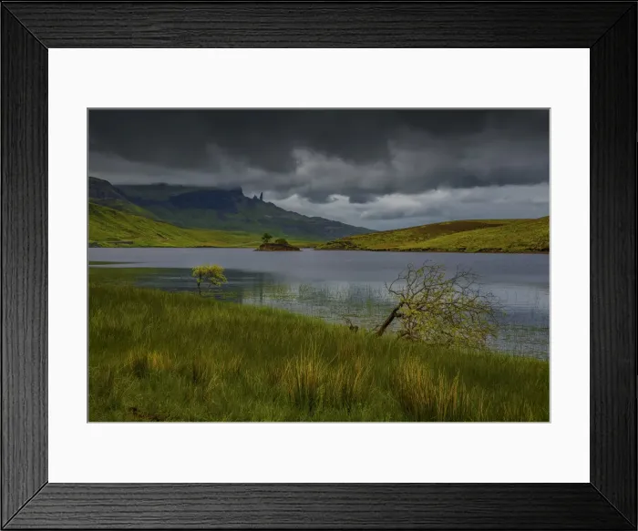 Framed Print : Loch Leathan, Isle of Skye, Scotland, the United Kingdom