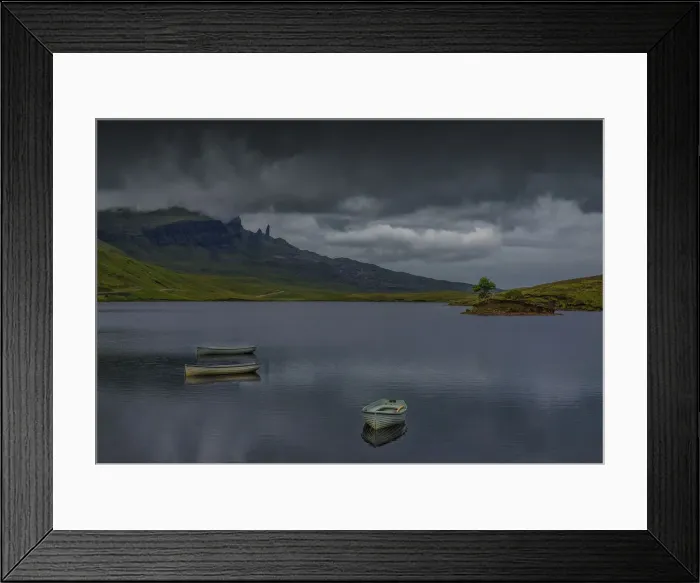 Framed Print : Loch Leathan, Isle of Skye, Scotland, the United Kingdom