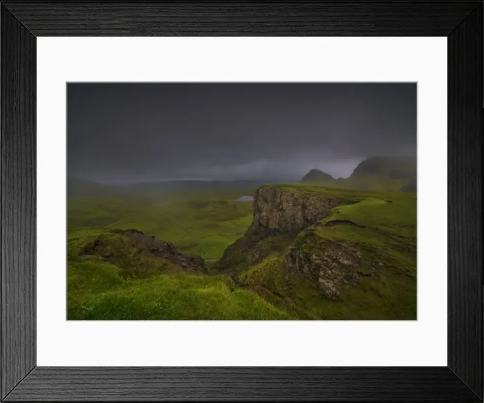 Framed Print : The Quiriang, Isle of Skye, Scotland, the United Kingdom
