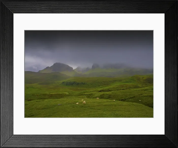 Framed Print : The Quiriang, Isle of Skye, Scotland, the United Kingdom