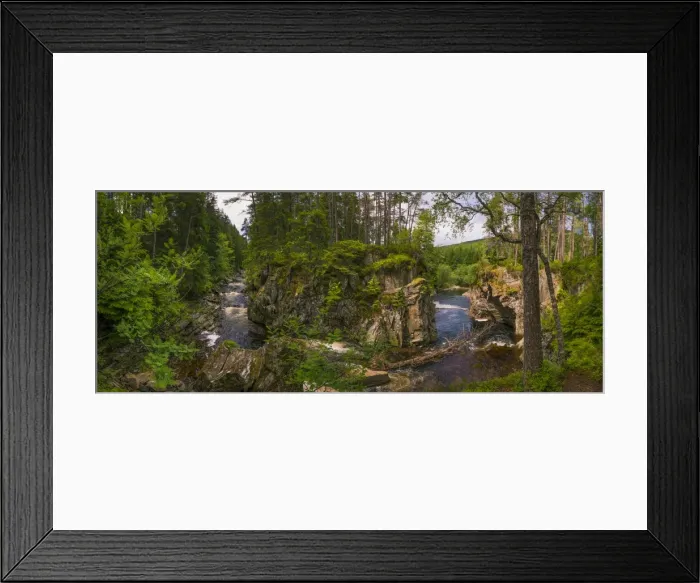 Framed Print : Gorge on the River Pattack, Scotland, the United Kingdom