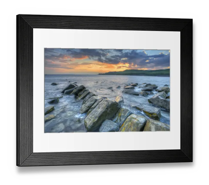 Framed Print : Kimmeridge Bay, on the World Heritage Jurassic coastline of Dorset, south west England Framed Print : Kimmeridge Bay, on the World Heritage Jurassic coastline of Dorset, south west England