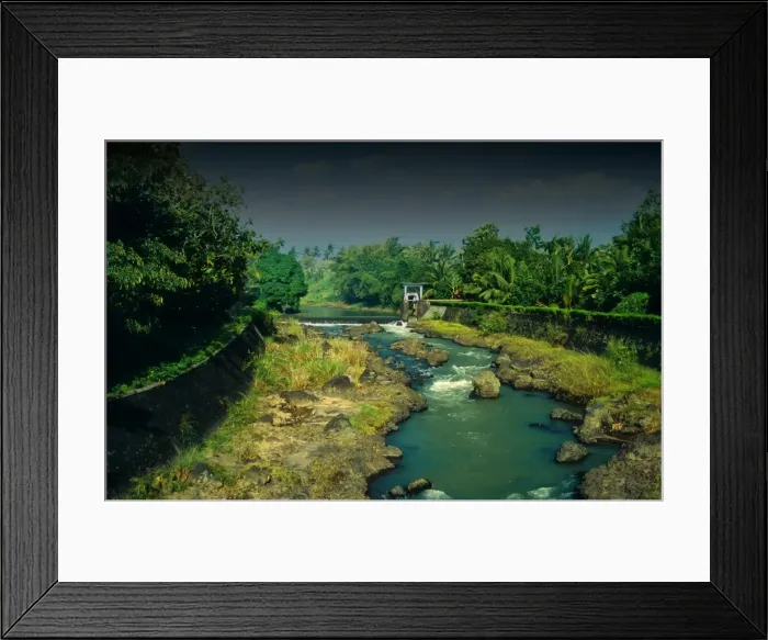 Framed Print : Rural scene on the Island of Lombok, Indonesia Framed Print : Rural scene on the Island of Lombok, Indonesia