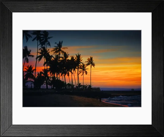Framed Print : Coastal dusk, Senggigi beach, on the Island of Lombok, Indonesia Framed Print : Coastal dusk, Senggigi beach, on the Island of Lombok, Indonesia