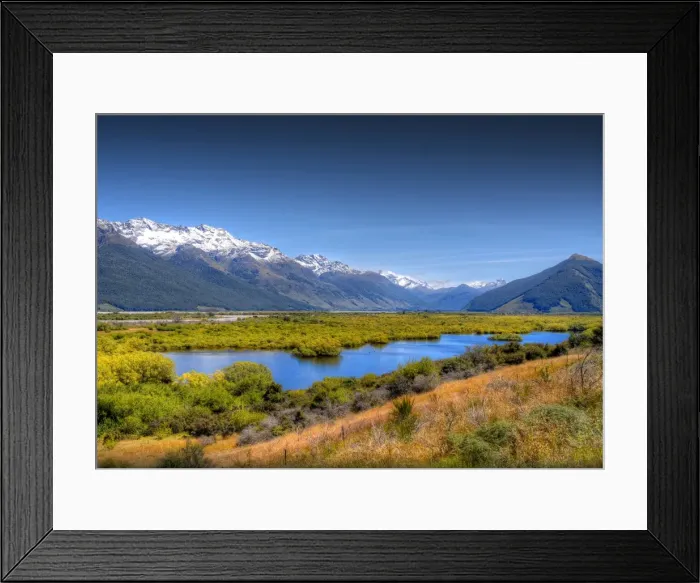 Framed Print : View near Glenorchy South Island of New Zealand Framed Print : View near Glenorchy South Island of New Zealand