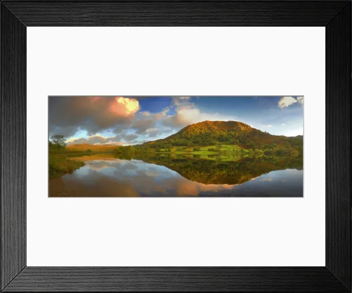 Framed Print : First Light Rydal water, Lakes District, Cumbria, England Framed Print : First Light Rydal water, Lakes District, Cumbria, England