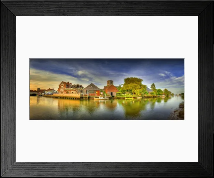 Framed Print : Frome River, Wareham, Dorset, England