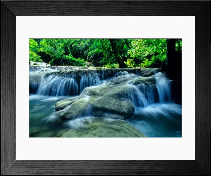 Framed Print : Mele Mele cascades, Island of Efate, Vanuatu Framed Print : Mele Mele cascades, Island of Efate, Vanuatu