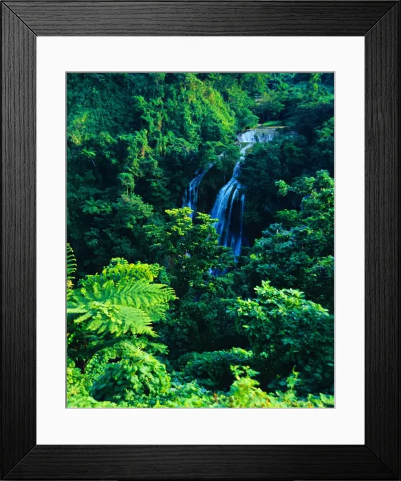 Framed Print : Mele Mele waterfall, Island of Efate, Vanuatu Framed Print : Mele Mele waterfall, Island of Efate, Vanuatu
