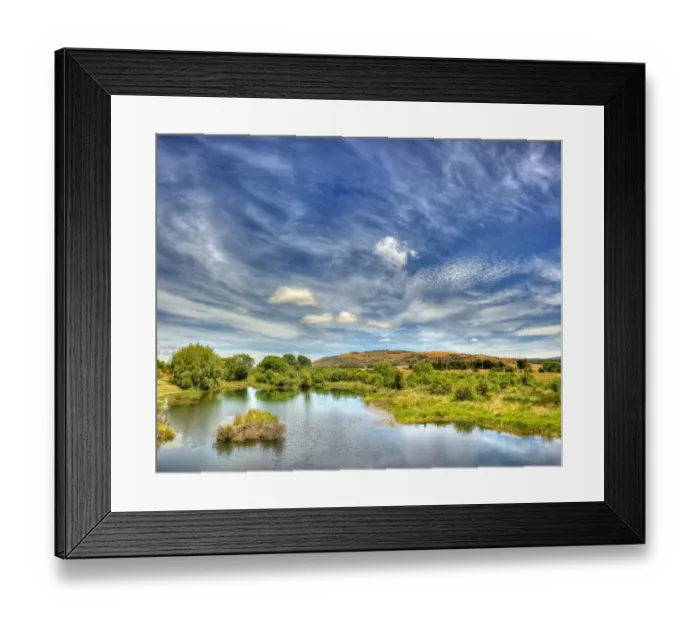 Framed Print : Summer skies near Ross, central Tasmania, Australia Framed Print : Summer skies near Ross, central Tasmania, Australia