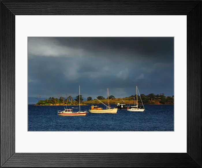 Framed Print : Dover bay, southern coastline of Tasmania, Australia Framed Print : Dover bay, southern coastline of Tasmania, Australia