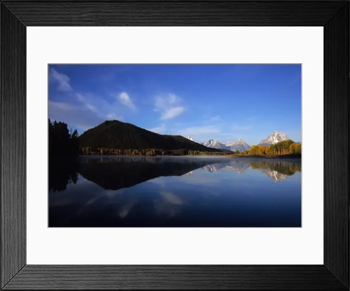 Framed Print : The scenically beautiful Grand Teton Mountain range from Oxbow bend turnout, Grand Teton National Park, Wyoming, USA Framed Print : The scenically beautiful Grand Teton Mountain range from Oxbow bend turnout, Grand Teton National Park, Wyoming, USA