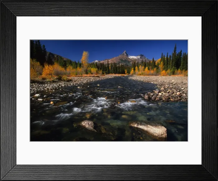 Framed Print : Autumn near Custer National Forest, Montana, United States of America