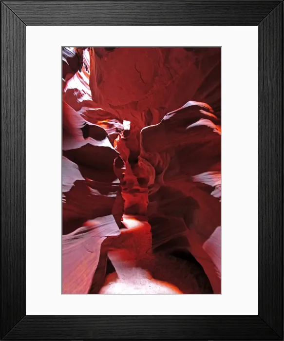 Framed Print : The beautiful colours of Antelope Canyon, Arizona, Western United States of America Framed Print : The beautiful colours of Antelope Canyon, Arizona, Western United States of America