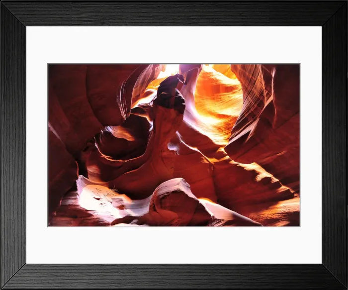 Framed Print : The beautiful colours of Antelope Canyon, Arizona, Western United States of America