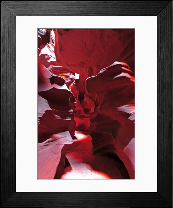 Framed Print : The beautiful colours of Antelope Canyon, Arizona, Western United States of America Framed Print : The beautiful colours of Antelope Canyon, Arizona, Western United States of America