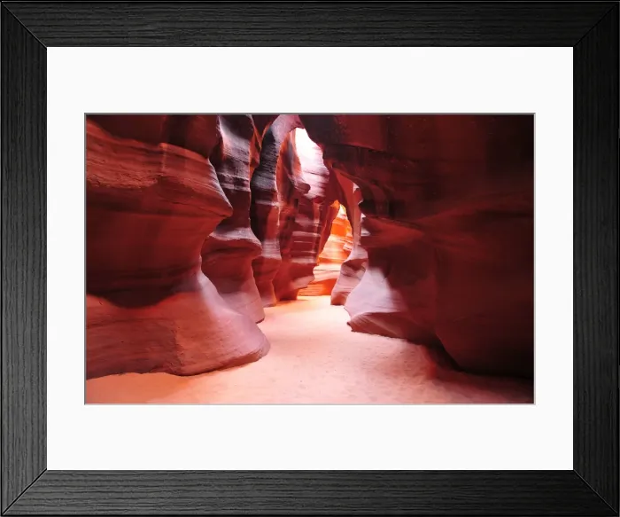 Framed Print : The beautiful colours of Antelope Canyon, Arizona, Western United States of America Framed Print : The beautiful colours of Antelope Canyon, Arizona, Western United States of America