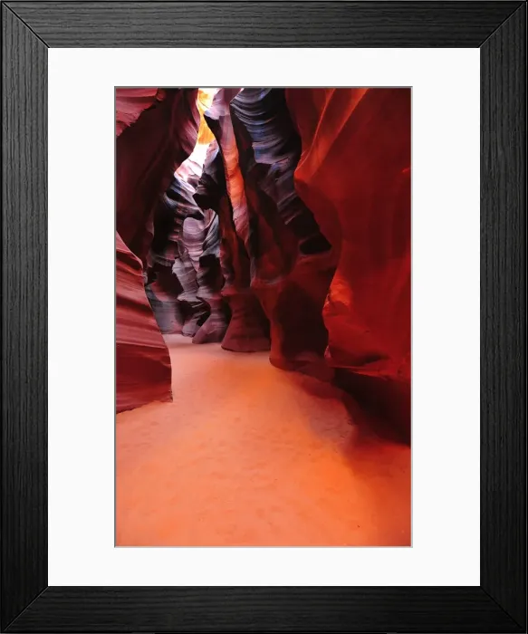 Framed Print : The beautiful colours of Antelope Canyon, Arizona, Western United States of America