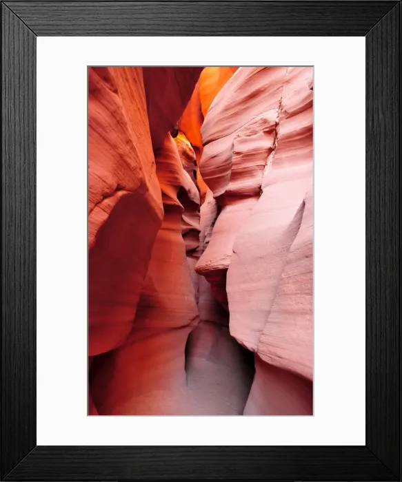 Framed Print : The beautiful colours of Antelope Canyon, Arizona, Western United States of America Framed Print : The beautiful colours of Antelope Canyon, Arizona, Western United States of America