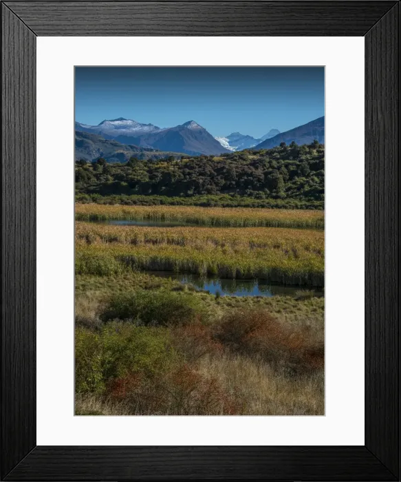 Framed Print : Glendhu bay view, South Island, New Zealand