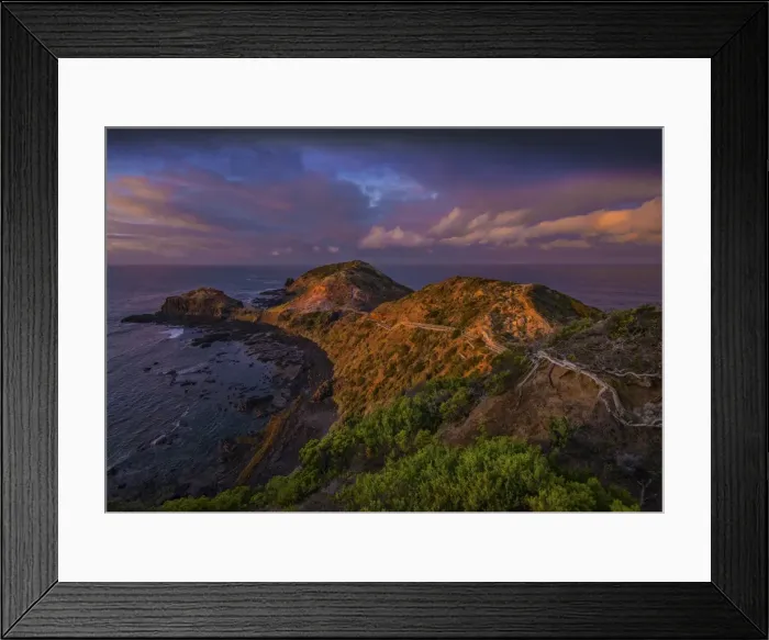Framed Print : Cape Schanck, Mornington Peninsular, Victoria Framed Print : Cape Schanck, Mornington Peninsular, Victoria