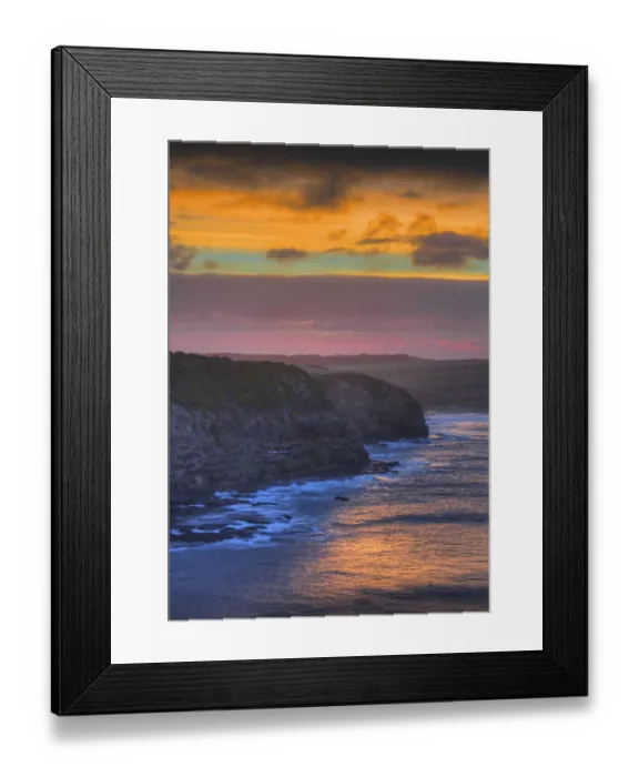 Framed Print : Bushrangers bay near Cape Schanck on the Mornington Peninsular, Victoria, Australia Framed Print : Bushrangers bay near Cape Schanck on the Mornington Peninsular, Victoria, Australia
