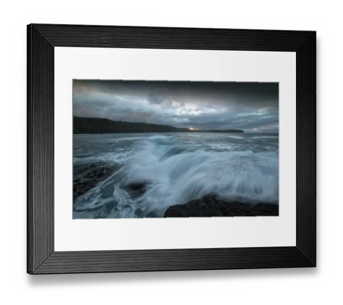 Framed Print : Breaking wave at Cape Schanck, Mornington Peninsular, Victoria Framed Print : Breaking wave at Cape Schanck, Mornington Peninsular, Victoria