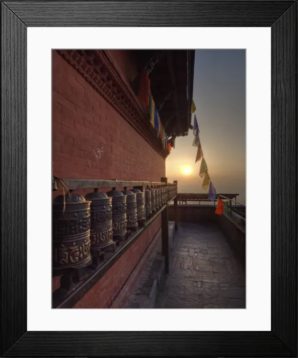 Framed Print : Prayer wheels used in worship, Temple grounds, Swayambunath, Western Himalayas, Nepal Framed Print : Prayer wheels used in worship, Temple grounds, Swayambunath, Western Himalayas, Nepal
