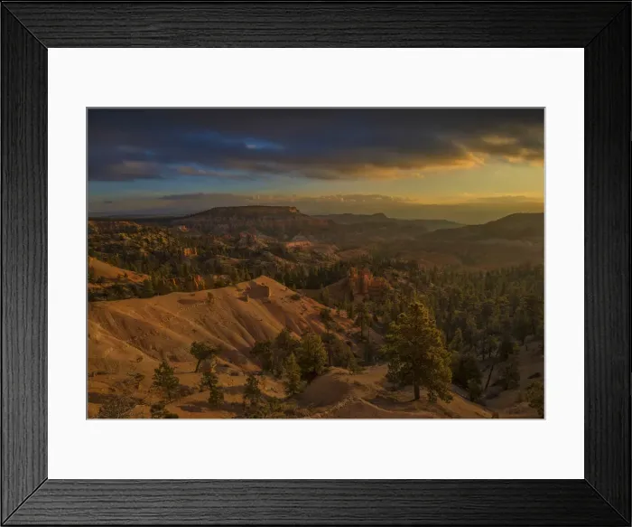 Framed Print : Bryce Canyon National Park, Utah, south west United States