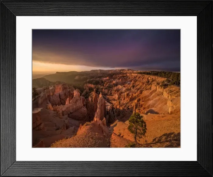 Framed Print : Bryce Canyon National Park, Utah, south west United States