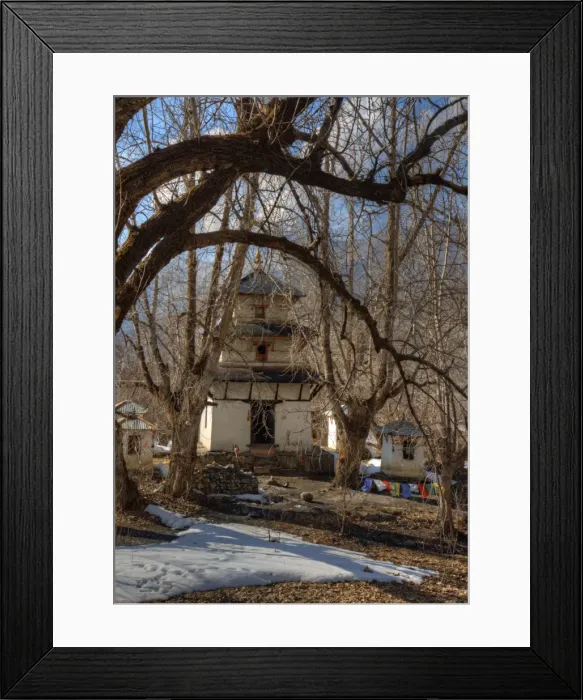 Framed Print : Chorten in the Muktinath area, Mustang region, Western Himalayas, Nepal Framed Print : Chorten in the Muktinath area, Mustang region, Western Himalayas, Nepal
