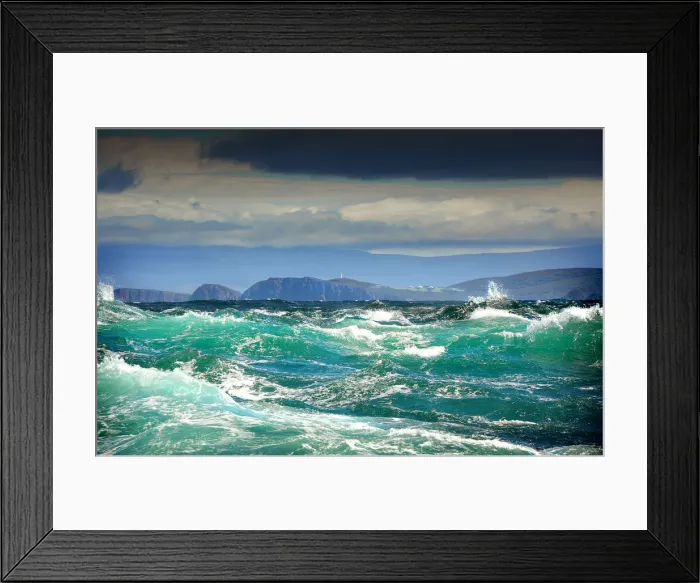 Framed Print : Cape Bruny, Bruny Island, southern Tasmania, Australia