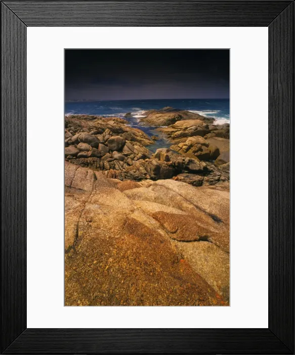 Framed Print : A threatening sky on the west coast of Tasmania, Australia Framed Print : A threatening sky on the west coast of Tasmania, Australia