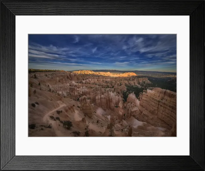 Framed Print : Bryce Canyon National Park, Utah, south west United States