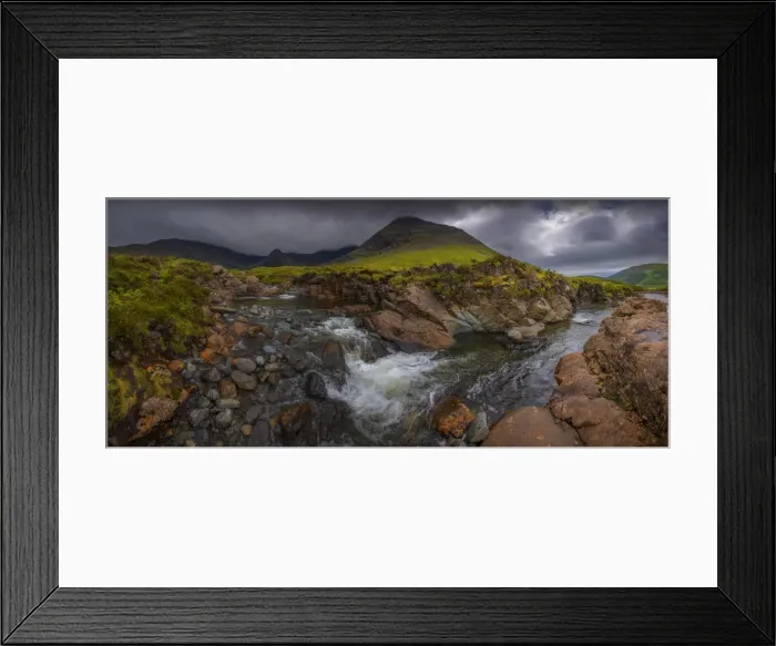 Framed Print : Fairy pools, Isle of Skye, Inner Hebrides, Western Scotland