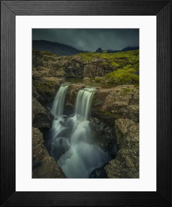Framed Print : Fairy pools, Isle of Skye, Inner Hebrides, Western Scotland Framed Print : Fairy pools, Isle of Skye, Inner Hebrides, Western Scotland