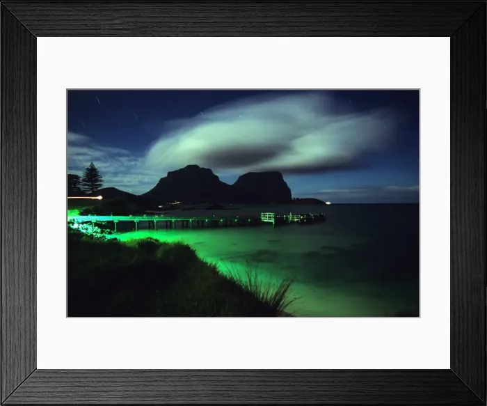 Framed Print : Scenically beautiful and a world heritage designated location, Lord Howe Island lies between the South Pacific ocean and the Tasman sea off the coast of New South Wales, Australia Framed Print : Scenically beautiful and a world heritage designated location, Lord Howe Island lies between the South Pacific ocean and the Tasman sea off the coast of New South Wales, Australia